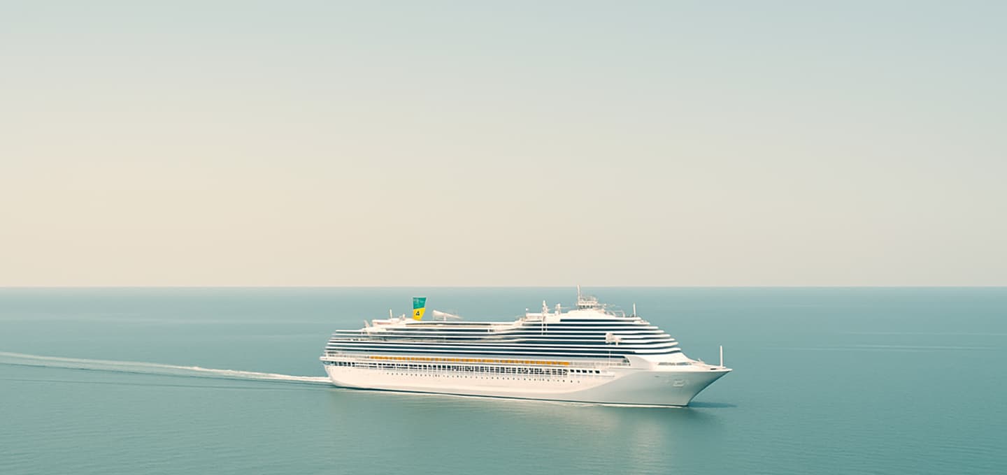 Image of a luxury yacht